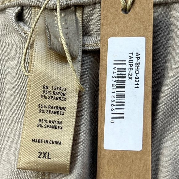 SKIMS Sleep Short Taupe Womens 2X - Picture 10 of 14